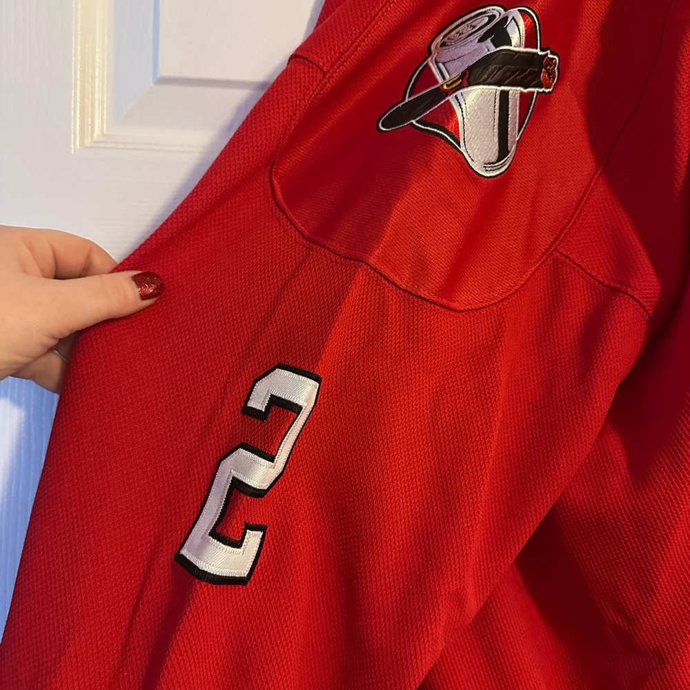 Chicago Shitters Eddie Christmas Style Hockey Jersey. - Picture 3 of 4